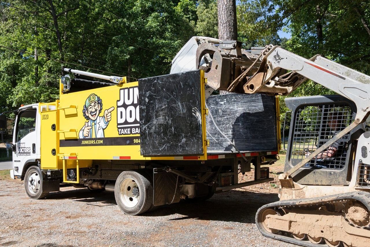 Junk Doctors crew serving Garner NC — licensed, insured, background-checked